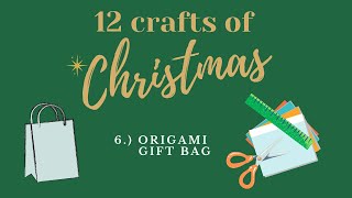 Origami Gift Bags