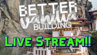 Building Minecraft Terraforming CREATIVE - Japanese Castle??? - Better Vanilla Building SRVER