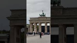 Evening at Brandenburg gate Berljn Germany