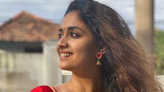 Keerthy Suresh Onam Celebration WhatsApp Status | Rendu Kallu | Traditional Queen