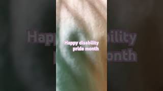 #disability #disabilitypride