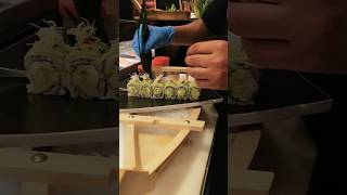 Japanese avocado sushi yummy #shorts