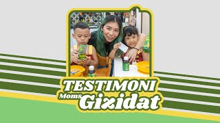 Testimoni Moms Gizidat || Rahasia si kembar doyan makan!!