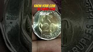 Know Your Coin| 2021 20 Rupee Coin Value|#coin #india #shorts