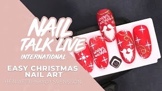 Easy Christmas Nail Art - Henriette Skydt Svensson (Season 9 Show 8)