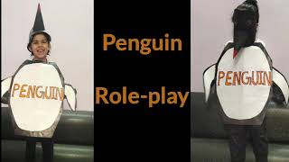 Penguin role play | Rhyme with actions and prop | RHYME for school competition, Nursery class1 kids