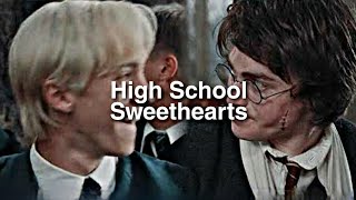 Draco & Harry (Drarry) || High School Sweethearts