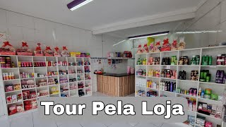 TOUR PELA MINHA LOJA FÍSICA DE COSMÉTICOS /MOSTREI TUDO 😍