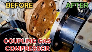 Cara Menghilangkan Karat Pada Coupling Gas Compressor