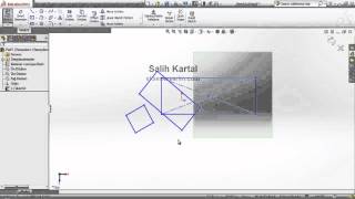 7  Solidworks 2013 Eğitim - Ractangle Komutları