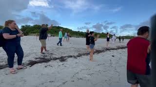 Shotokan Karate Camp 2023 - Sensei Kunio Kobayashi - Tekki Shodan - Beach Training.