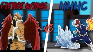 Fierce Wings VS Half Hot Half Cold | Boku No Roblox Remastered