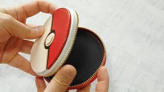 Кожаная работа / Pokemon Я пытался сделать Pokeball / leather craft