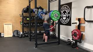 2/5/18 Squat 365x1 @8.5 ws 1/3