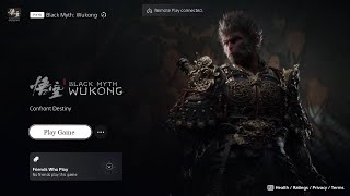 (PS5) Black Myth Wukong Gameplay [4K 60FPS HDR]