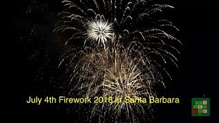 Spectacular 4th of July Fireworks in Santa Barbara (2018)  -  #129