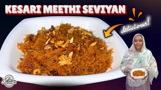 KESARI MEETHI SEVIYAN RECIPE | DELICIOUS AND TASTY SWEET RECIPE😋