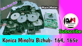 Konica Minolta Bizhub164  Cause of Main Motor Damage