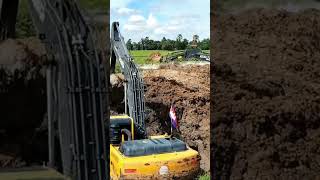 👆 Excavator Matador Shantui Stuck In Deep Mud Part 34