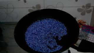 Tutorial Memanaskan blue Silica Gel