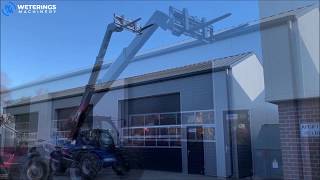 Manitou MLT 940-140V verreiker wiellader in kassenbouw uitvoering met hydraulisch vorkenbord