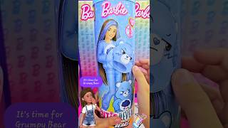 #barbie #carebears #doll #toys #unboxing #blue #grumpybear #slothmotion #cutiereveal #surprisetoys