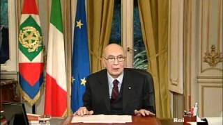 Messaggio di fine anno del Presidente della Repubblica  2009 [seconda parte]