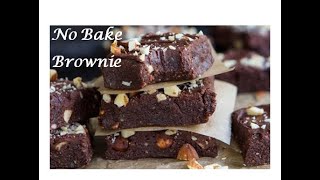 Valentine's day special recipes/No BAKE Brownie/Only 4 ingredients Chocolate/Christmas cake recipes