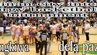 biñan city inter brgy basketball tournament brgy dela paz vs brgy langkiwa