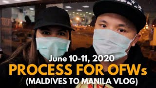 Going Home to the PH as OFWs | Maldives to Manila (Vlog)