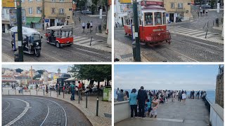 Turistas em Lisboa Portugal