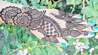 Amazing 😍 Back Hand Arabic Mehndi Design||Very Easy ❤️ Mehndi Design||New Stylish 😍 Mehndi Design