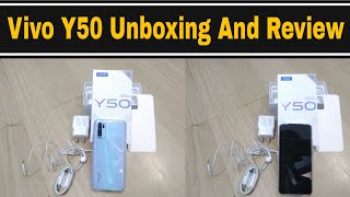 Vivo y 50 mobile review and unboxing vidro