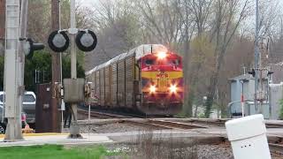 4 Trains (Mostly EMD Power) on the CSX Indy Line, 4/9/24