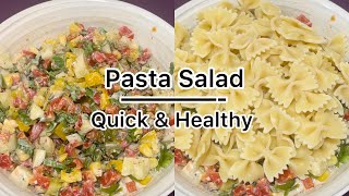 Quick Pasta Salad |Healthy Recipe |CreamyPasta Salad |Tiffin Recipes | kids Favourite Recipe