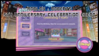 [ROBLOX : ROBEATS]5TH ANNIVERSARY CELEBRATION EVENT