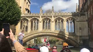 Punting on River Cam Cambridge