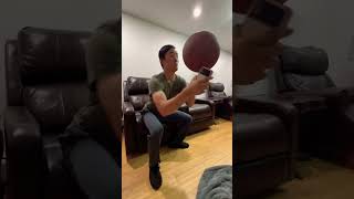 Crazy basketball trick🤯🤯. #crazy #trick #basketball #shorts