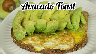 Quick and Healthy Breakfast Avacado Toast | How to make Avacado Egg Toast | Weight Loss Breakfast