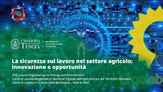 🖥️ WEBINAR | LA SICUREZZA SUL LAVORO NEL SETTORE AGRICOLO: INNOVAZIONE E OPPORTUNITÀ