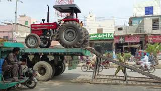 Massey 385 Dangerous Step Back Truck