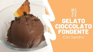 Gelato Artigianale sano e naturale al cioccolato fondente