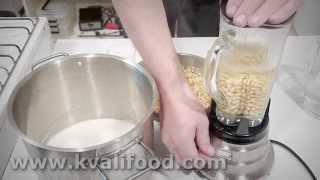 Homemade soy milk