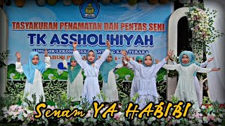 Tarian ya Habibi oleh murid TK Assholihiyah