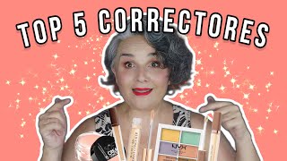 TOP 5 CORRECTORES (Especial piel madura)😍