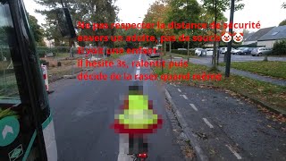 La STAR serre une enfant à vélo (distance de sécurité kézako ?)