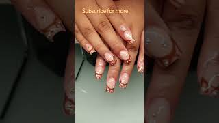 Trending French nail tips 2023