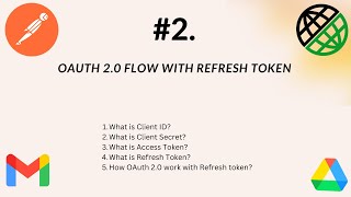 #2. OAuth 2.0 Flow With Refresh Token| Client ID | Client Secret | Access Token | Refresh Token |