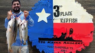 Kayak Fishing Port Mansfield for the 956 Kayak Anglers Tournament!