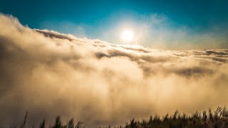 Milky clouds over Madeira, Portugal (4k, 60 FPS)